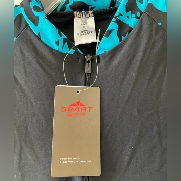 NWT Sbart women's Wetsuit Snorkling Suit With Padding Size S - Picture 2 of 10